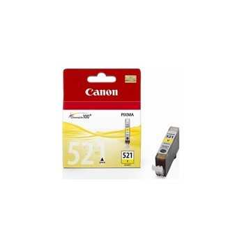Tusz   Canon  CLI521Y do iP-3600/4600,  MP-540/620/630/980 | 9ml | yellow