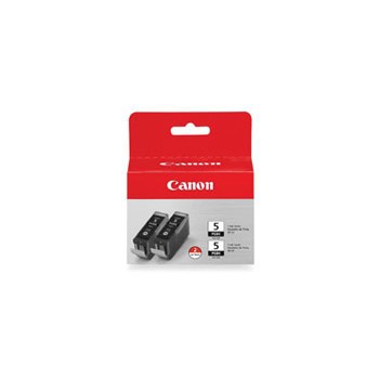 Zestaw dwóch tuszy  Canon  PGI5BK do iP-3300/4200/4300/5200 | 2 x 26ml | black