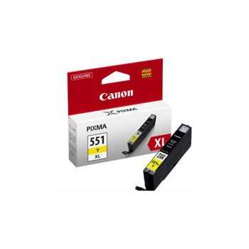 Tusz  Canon  CLI551YXL  do  iP-7250, MG-5450/6350 | 11ml |   yellow