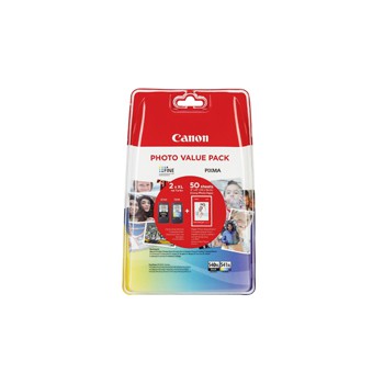 Tusz Canon value pack PG-540XL+Cl-541XL+papier photo (PG-540XL+CL-541XL bk/col)