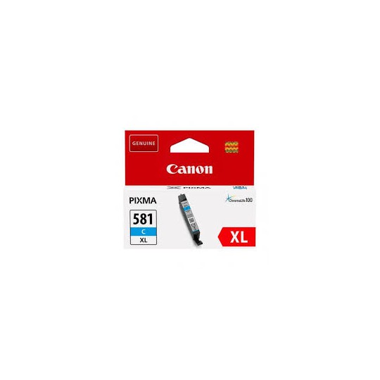 Tusz Canon CLI-581C XL do  Pixma TR7550/TR8550/TS6150 | 8,3ml | cyan