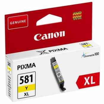 Tusz Canon CLI-581Y XL do PixmaTR7550/TR8550/TS6150 | 8,3ml | yellow