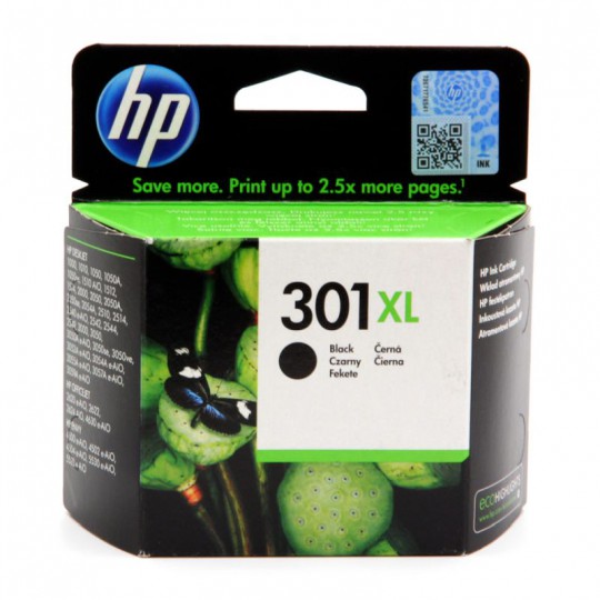 Tusz HP 301XL do Deskjet 1000/1050/1510/2000/2050/3000/3050 | 480 str. | black