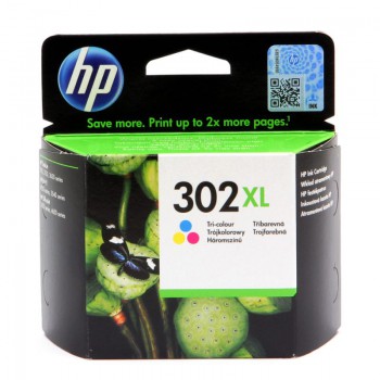 Tusz HP 302XL do Deskjet 1110/2130/3630 | 330 str. | CMY