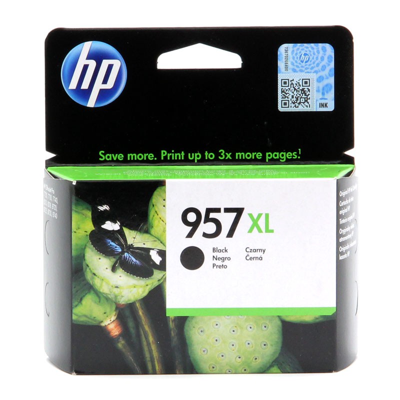 Tusz HP 957XL do OfficeJet Pro 8210/8720/8725/8725 | 3 000 str. | black