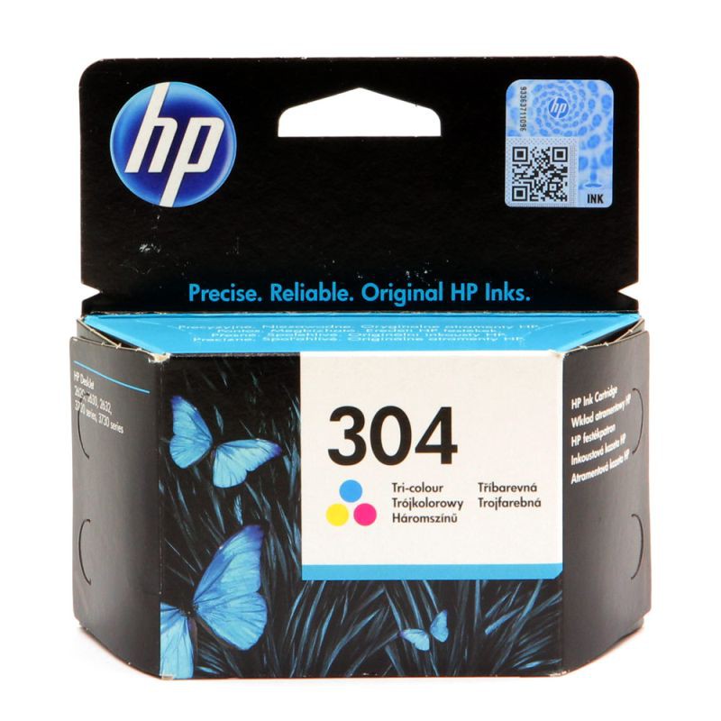 Tusz HP 304 do Deskjet 3720/30/32 | 100 str. | CMY
