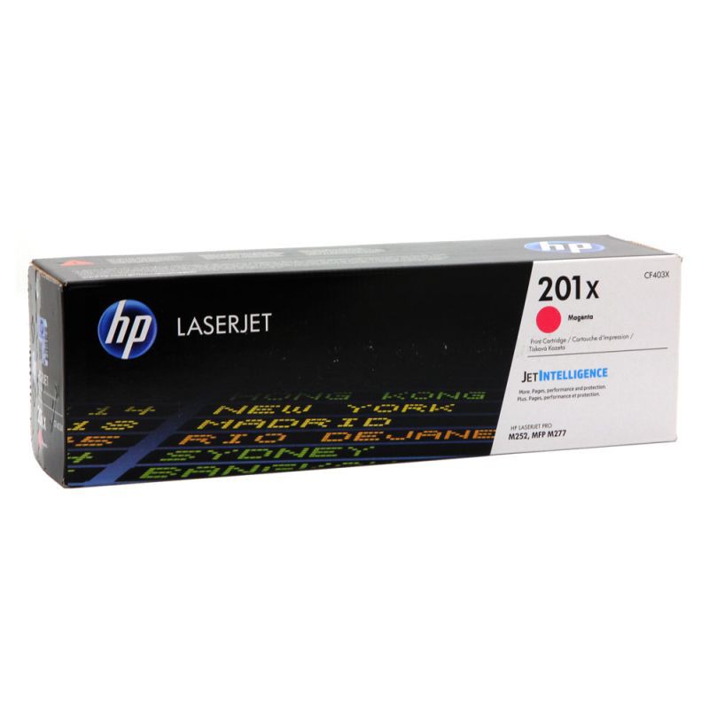 Toner HP 201X do Color LaserJet Pro M252/277 | 2 300 str. | magenta