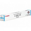 Toner  Canon CEXV34C  do  iR C-2020/2030 I 19 000 str. |   cyan